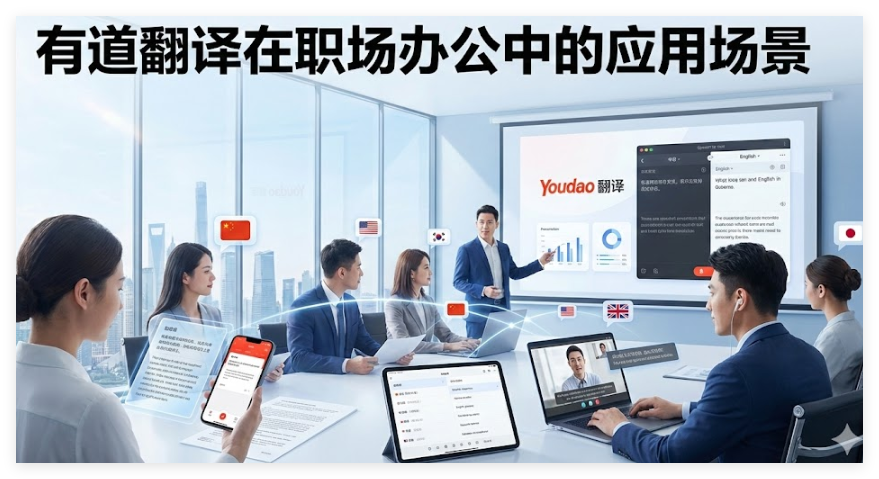 有道翻译在职场办公中的应用场景