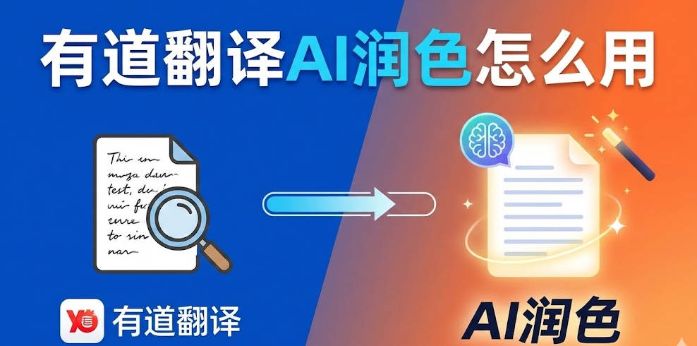 有道翻译 AI 润色怎么用
