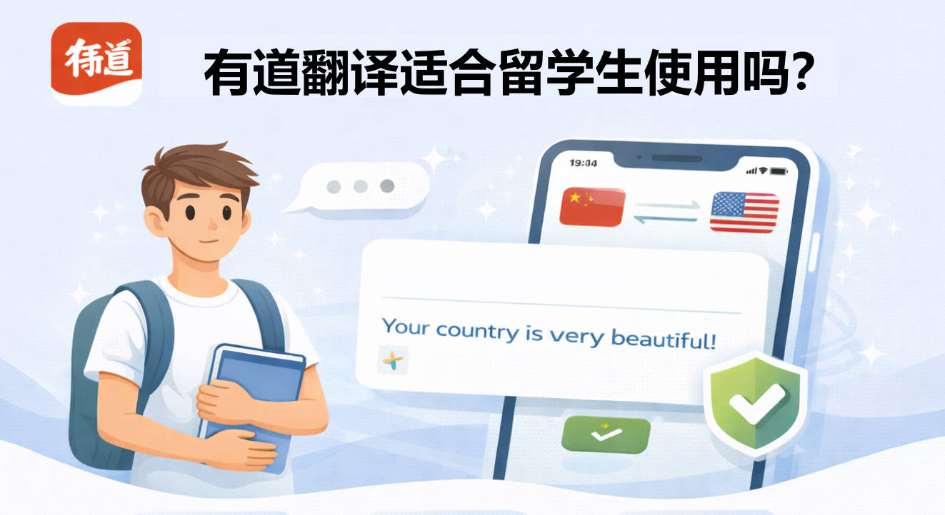 有道翻译适合留学生使用吗