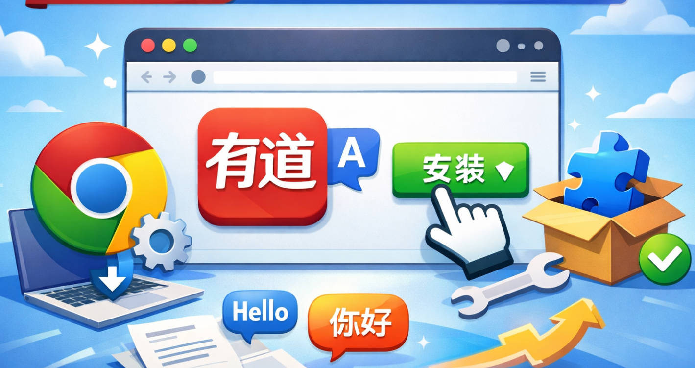 有道翻译Chrome插件怎么安装