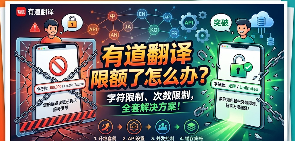 有道翻译限额了