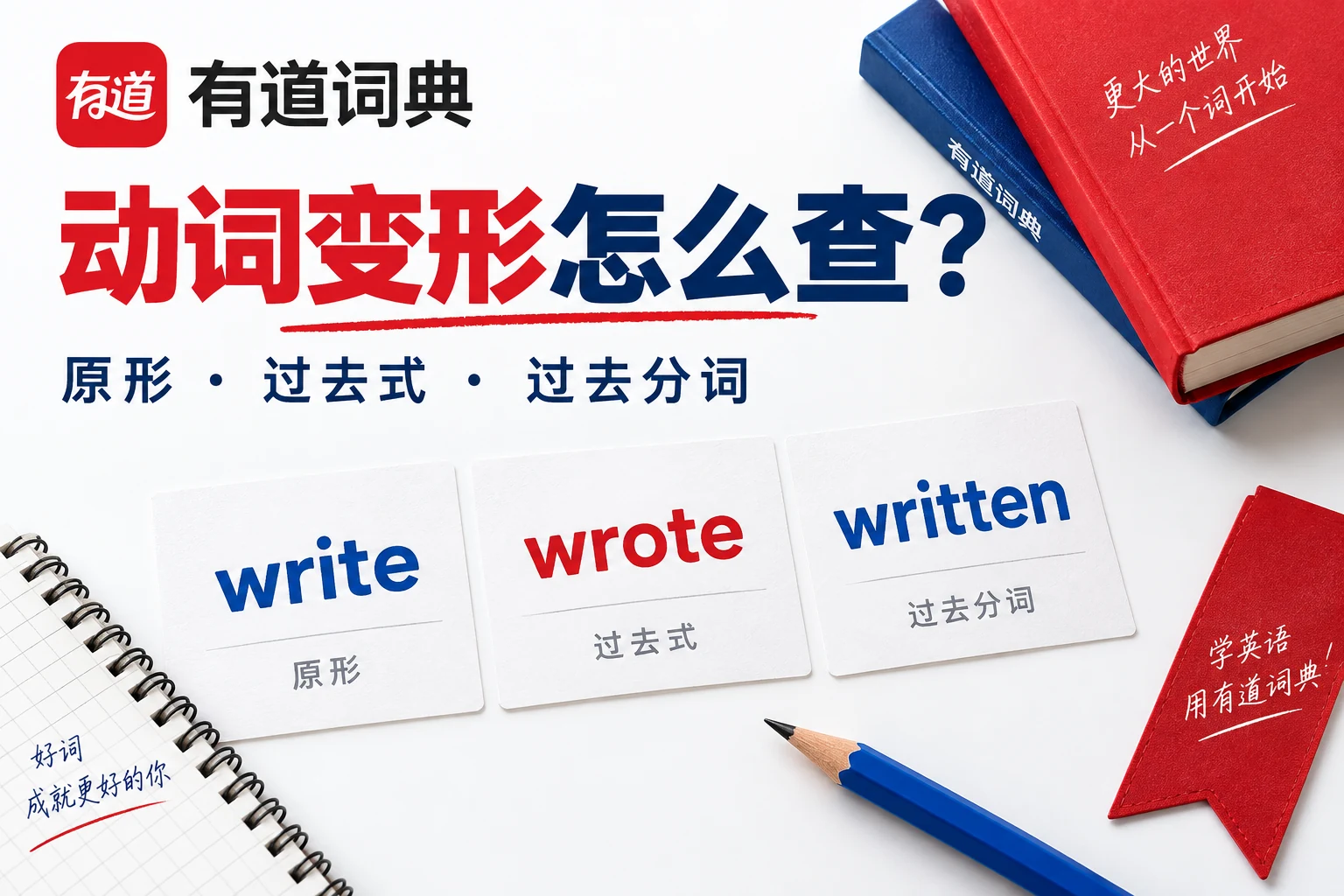 有道词典怎么查动词变形主题封面